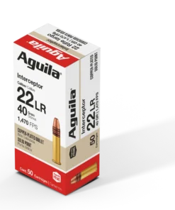 .22 LR Interceptor High Velocity 40gr CPHP