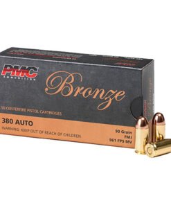 .380 ACP 90gr Bronze FMJ
