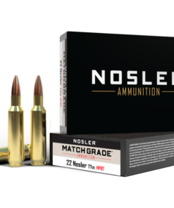 .22 Nosler 77gr Custom Comp