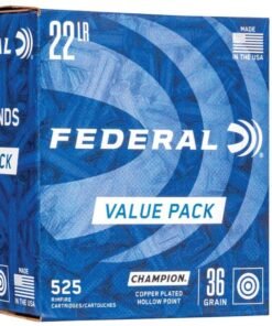 Champion Training - Rimfire, 22 LR, 36 Grain, Copper Plated Hollow Point, 1260 fps