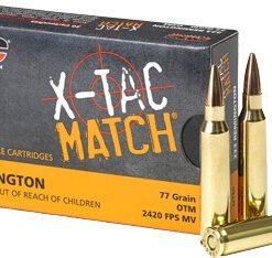 .223 Rem 77gr X-TAC Match