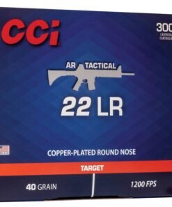 AR Tactical, 22 LR, 40 Grain, Copper Plated Round Nose, 1200 fps