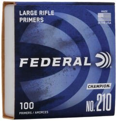 Federal No. 210 Large Rifle