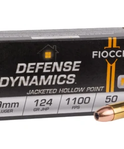 9mm Luger 124gr Defense Dynamics JHP
