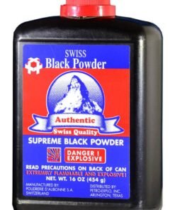 Swiss Nul-B ½ lb Cans Black Powder (25lb)