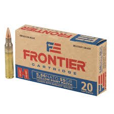 Hornady Frontier 5.56 NATO 55-Grain Centerfire Rifle Ammunition