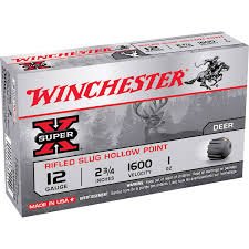 Winchester Super X 12 Gauge Rifled Slug 2-3/4" 1oz